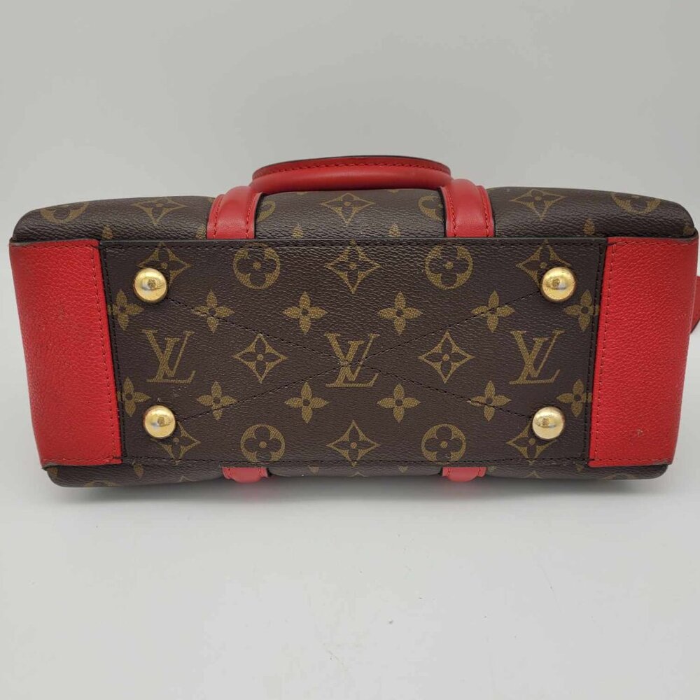 Louis Vuitton Monogram Canvas Soufflot with Red Trim - Picture 5 of 15